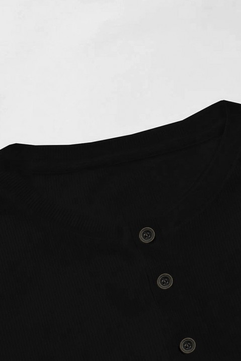 Muška majica BRUNETO BLACK, Boja: crna, IVET.RS - Nova Kolekcija