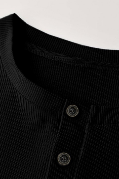 Muška majica BRUNETO BLACK, Boja: crna, IVET.RS - Nova Kolekcija