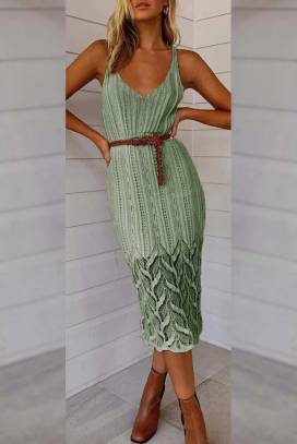 haljina AVERDA GREEN