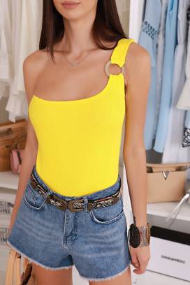 top - bodi ZELMIA YELLOW