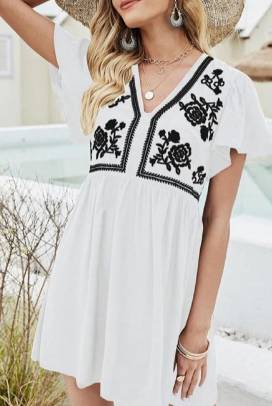 haljina SAMIRA WHITE