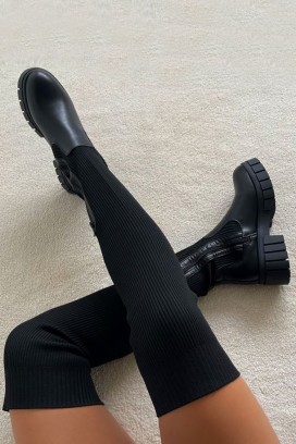 čizme BLAVIELA BLACK