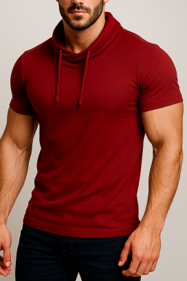 muška majica LAURUS BORDO