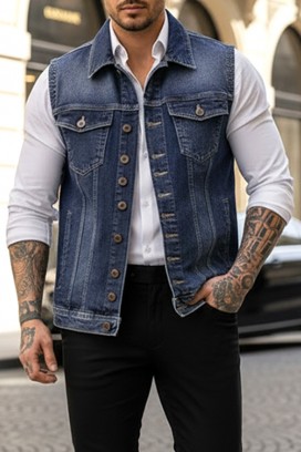 muški prsluk REFERO BLUE