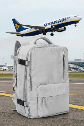 ranac za putovanje RAYANAIR ROLNEZA GREY