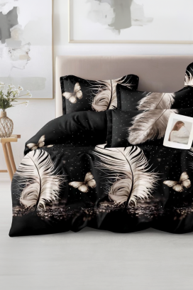 elegantni komplet posteljine za spavaću sobu od četiri dela FETERA 200x220 cm