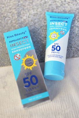 Kiss Beauty Insect 2 u 1 zaštita i krema za sunčanje 60 ml