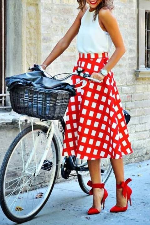 Suknja BILYANA, Boja: višebojna, IVET.RS - Nova Kolekcija