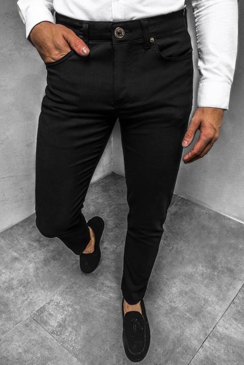 Muške pantalone CARSON BLACK, Boja: crna, IVET.RS - Nova Kolekcija