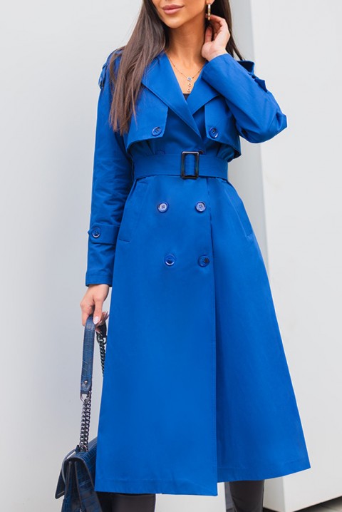 Mantil ADALIA BLUE, Boja: plava, IVET.RS - Nova Kolekcija