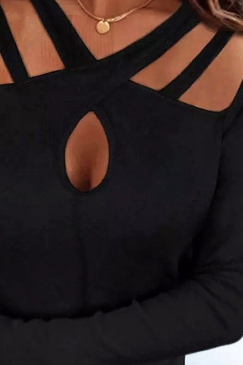 Ženska bluza FORTEZA, Boja: crna, IVET.RS - Nova Kolekcija