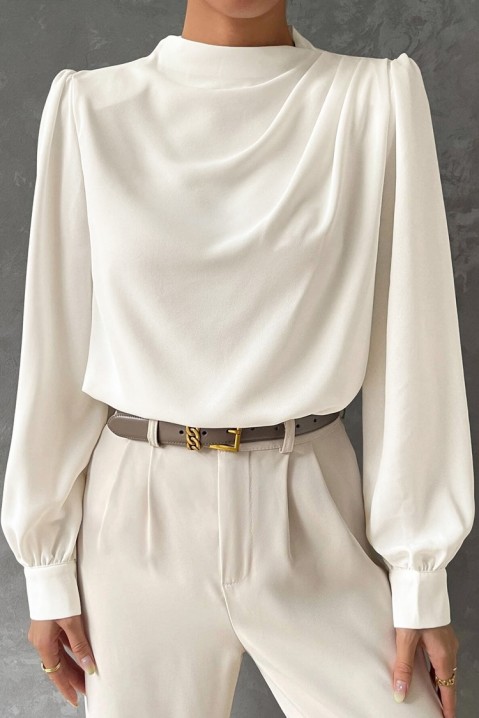 Ženska bluza KARBIDA, Boja: bela, IVET.RS - Nova Kolekcija