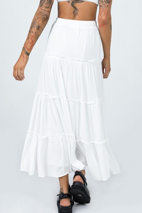 Suknja ESPARLA WHITE, Boja: bela, IVET.RS - Nova Kolekcija