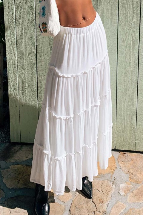 Suknja ESPARLA WHITE, Boja: bela, IVET.RS - Nova Kolekcija