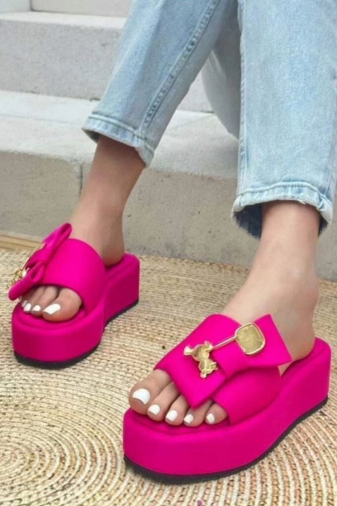 Ženske papuče PATREA FUCHSIA, Boja: ciklama, IVET.RS - Nova Kolekcija