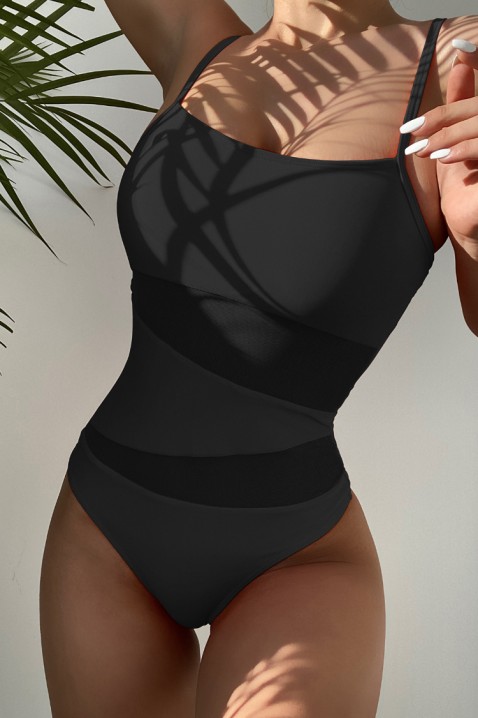 Jednodelni kupaći kostim FADERIA BLACK, Boja: crna, IVET.RS - Nova Kolekcija