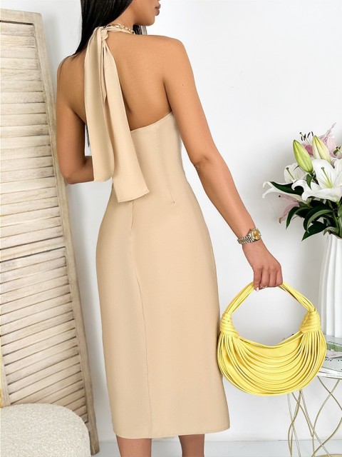 Haljina LANAFA BEIGE, Boja: bež, IVET.RS - Nova Kolekcija