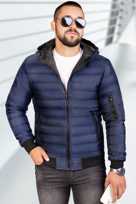 Muška jakna LEWIS NAVY, Boja: tamnoplava, IVET.RS - Nova Kolekcija