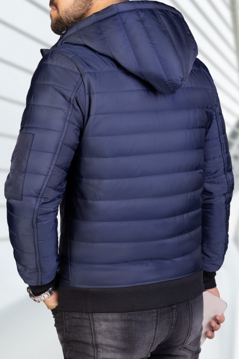 Muška jakna LEWIS NAVY, Boja: tamnoplava, IVET.RS - Nova Kolekcija