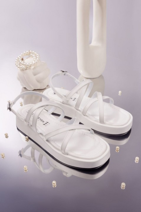 Sandale ROLSENA WHITE, Boja: bela, IVET.RS - Nova Kolekcija