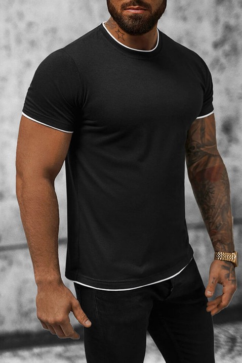 Muška majicа MAORESO BLACK, Boja: crna, IVET.RS - Nova Kolekcija