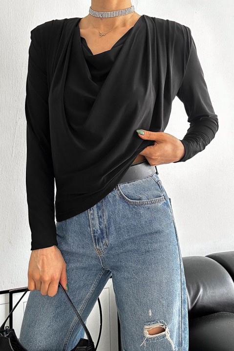 Ženska bluza HOLINHA BLACK, Boja: crna, IVET.RS - Nova Kolekcija