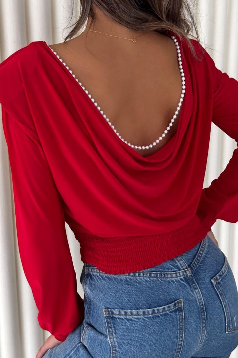 Ženska bluza MANEVIA RED, Boja: crvena, IVET.RS - Nova Kolekcija