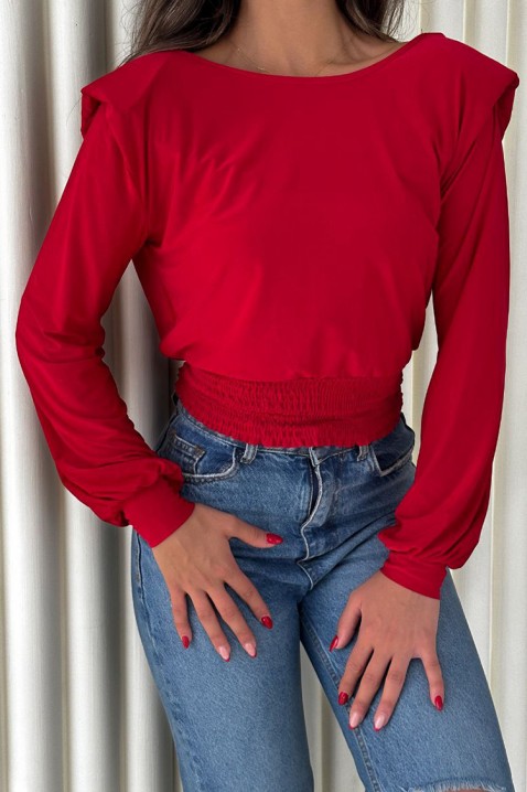 Ženska bluza MANEVIA RED, Boja: crvena, IVET.RS - Nova Kolekcija