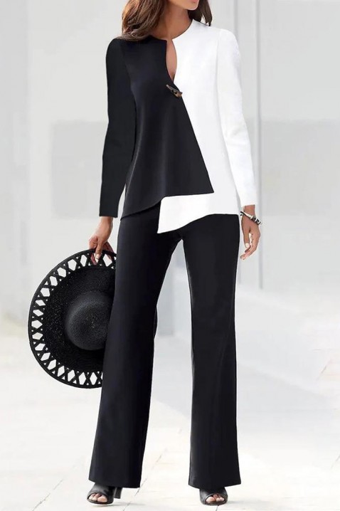 Komplet NOALDA, Boja: crna i bela, IVET.RS - Nova Kolekcija