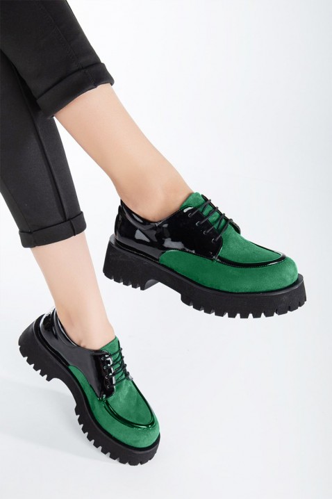 Ženske cipele BEROLMA GREEN, Boja: zelena, IVET.RS - Nova Kolekcija