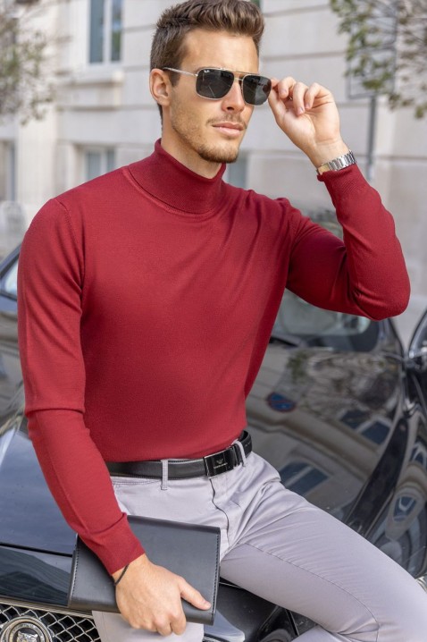 Muški džemper NERINO RED, Boja: crvena, IVET.RS - Nova Kolekcija