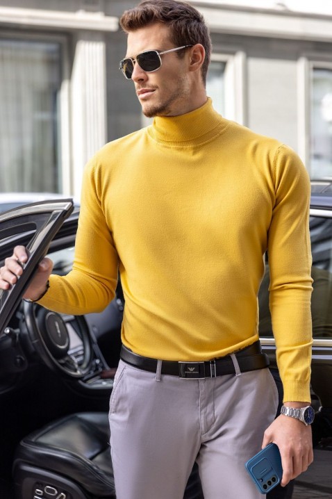 Muški džemper NERINO YELLOW, Boja: žuta, IVET.RS - Nova Kolekcija