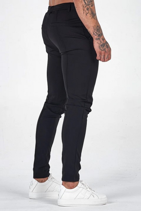 Muške pantalone VOCO BLACK, Boja: crna, IVET.RS - Nova Kolekcija