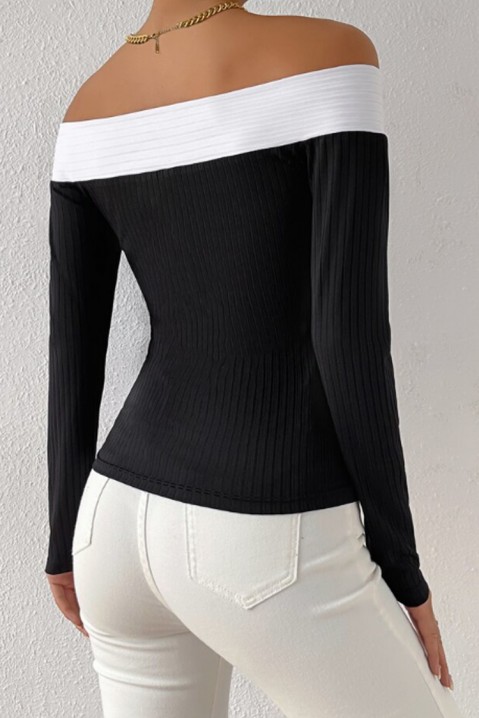 Ženska bluza BRENILADA, Boja: crna i bela, IVET.RS - Nova Kolekcija