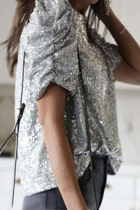 Bluza KREMISA SILVER, Boja: srebrna, IVET.RS - Nova Kolekcija