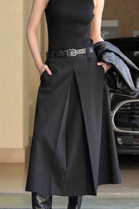 Suknja VEFONHA BLACK, Boja: crna, IVET.RS - Nova Kolekcija