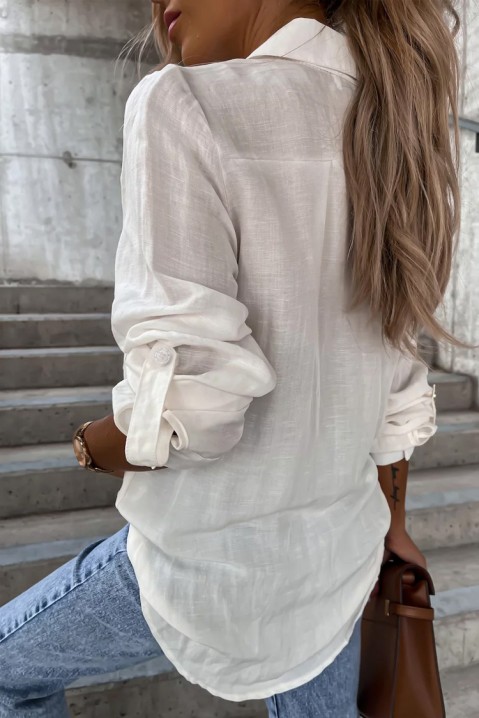 Ženska košulja FANORA WHITE, Boja: bela, IVET.RS - Nova Kolekcija
