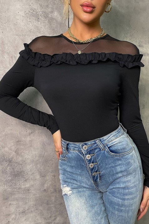 Ženska bluza BROMELSA, Boja: crna, IVET.RS - Nova Kolekcija