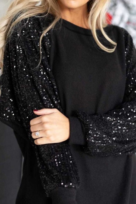 Ženska bluza FILORA BLACK, Boja: crna, IVET.RS - Nova Kolekcija