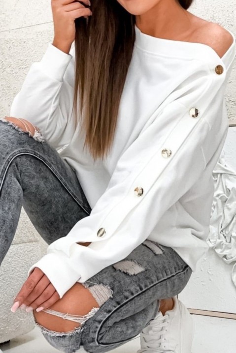 Ženska bluza KARIZONA WHITE, Boja: bela, IVET.RS - Nova Kolekcija