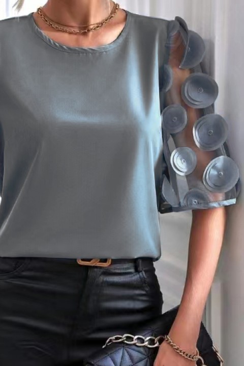 Ženska bluza LOSELINA GREY, Boja: siva, IVET.RS - Nova Kolekcija