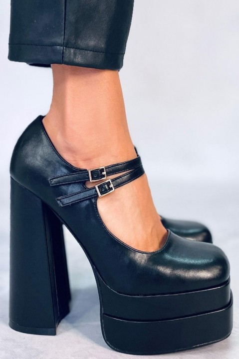 Ženske cipele FREHEVA BLACK, Boja: crna, IVET.RS - Nova Kolekcija