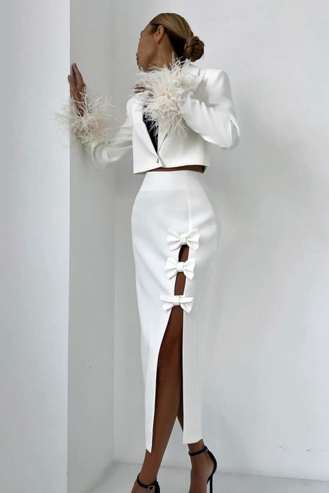 Suknja PANDORSA, Boja: bela, IVET.RS - Nova Kolekcija