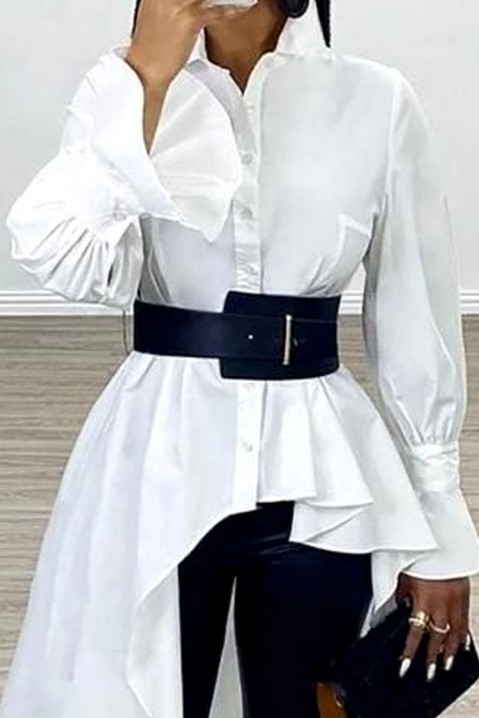 Ženska košulja BOLITA WHITE, Boja: bela, IVET.RS - Nova Kolekcija