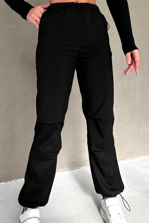 Pantalone BROMENTA BLACK, Boja: crna, IVET.RS - Nova Kolekcija