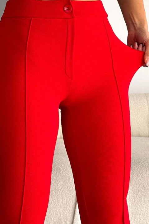 Pantalone LEOTINA RED, Boja: crvena, IVET.RS - Nova Kolekcija