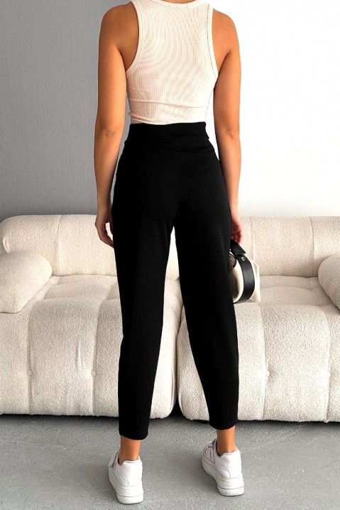 Pantalone MILEANA BLACK, Boja: crna, IVET.RS - Nova Kolekcija