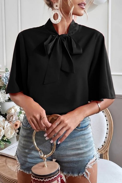 Ženska bluza LANEFONA BLACK, Boja: crna, IVET.RS - Nova Kolekcija