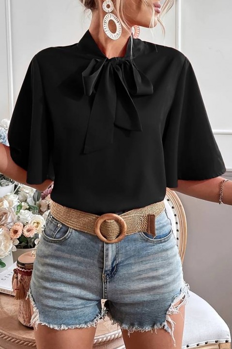 Ženska bluza LANEFONA BLACK, Boja: crna, IVET.RS - Nova Kolekcija