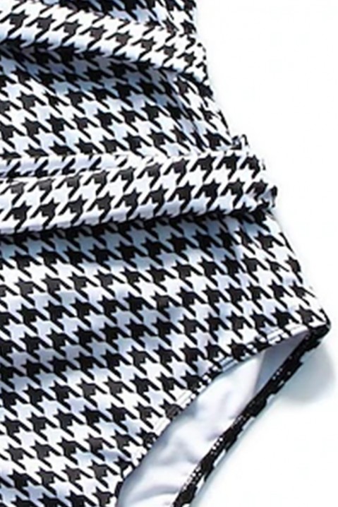 Jednodelni kupaći kostim GRASIELDA, Boja: crna i bela, IVET.RS - Nova Kolekcija